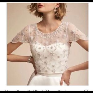 BHLDN Moyna couture topper